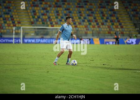 Frosinone, Italien. September 2020. Im Benito Stirpe Stadion in Frosinone, Freundschaftsspiel Frosinone - Lazio 0-1. In diesem Bild (Foto von Paolo Pizzi/Pacific Press) Quelle: Pacific Press Media Production Corp./Alamy Live News Stockfoto