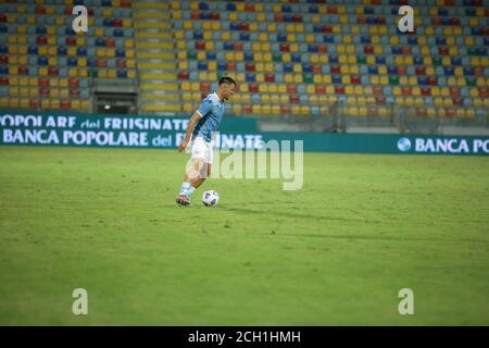 Frosinone, Italien. September 2020. Im Benito Stirpe Stadion in Frosinone, Freundschaftsspiel Frosinone - Lazio 0-1. In diesem Bild (Foto von Paolo Pizzi/Pacific Press) Quelle: Pacific Press Media Production Corp./Alamy Live News Stockfoto