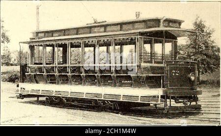 . Die Straßenbahn Zeitschrift . Unmittelbar hinter ihm folgt das Auto, das zu Harmony durchgegangen ist. Diese Anordnung ist für betroffen. ABB. IS. – STANDARD GESCHLOSSENER STADTMOTORWAGEN ABB. 19. – STANDARD-STADTAUTO IT also.serves als Reflektor für die beiden 16-CP-Lampen, die in-side-it. INTERURBAN ServiceDie Interurban-Linie, die nach Osten verläuft, erstreckt sich bis Harmony, eine kleine Stadt östlich von Brasilien, und 19.17 Meilen entfernt von ThirdStreet und Wabash Avenue, Terre Haute, die im Westen liegt Stockfoto