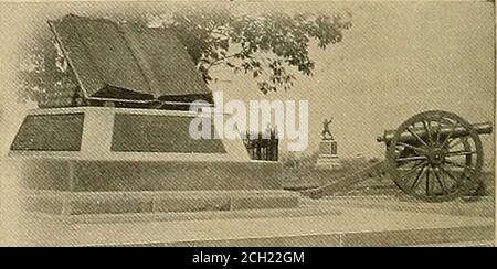 . Baltimore & Ohio Resorts und Quellen, Sommer 1905 . - der Baltimore & Ohio Railroad nach Keedys-ville, MD. PICKETTS CMABGE, HOHE WASSERMARKIERUNG, GETTYSBURG28 Stockfoto