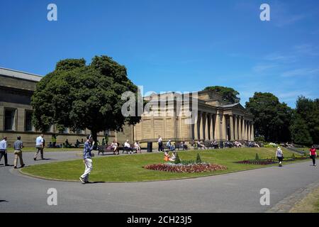 Weston Park Museum in Sheffield, South Yorkshire, England Stockfoto