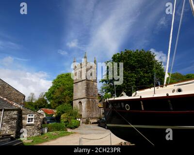 St. Anthony-in-Meneage, Helford, Cornwall. Stockfoto