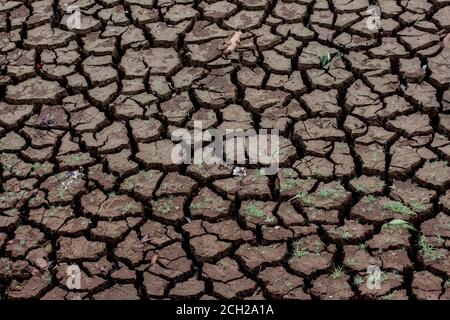 Land ohne Wasser Stockfoto