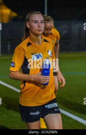 Niederhasli, Schweiz. September 2020. 12. September 2020, Niederhasli, GC/Campus, AXA Women's Super League: Grasshopper Club Zürich - FC Luzern, # 23 Alena Bienz (Luzern) Credit: SPP Sport Pressefoto. /Alamy Live Nachrichten Stockfoto