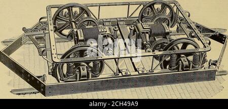 . Elektrische Eisenbahn gazette . &Int. 5.20 225.000 1909 M & S. 12 250,000 Abt. 38,000 DOLLAR, ANGEBOTEN VON HARKIM.A.N & CO, LIO BROADWAY, NEW YORK. S-BAHN-GESELLSCHAFT, SCF.ANTON, PA., IST M.LOO&IUT. 55er 20,000 1909 M. & N. .... 200,000 ABT 73,000 US-DOLLAR UTICA BELT LINE STREET RAILWAY COMPANY, UTIOA, N. Y., IST M.LOO&INI. 5 20,000 1939 M. & N. 22 500,000 ABT 43,000 OFFERED BY NICHOLS & WARREN, 51 EXCHANGE PLACE, N. Y. YORK STREER RAILWAY COMPANY, ^ ORK, NEB., IST M. S. F. LOO&INT. 7 10,000 1399 J. & D. IA   10,000 Abt t2.500 52 DIE STRASSENBAHN GAZETTE. Februar, iSgo §prag J^Lectric Railway Sy Stockfoto