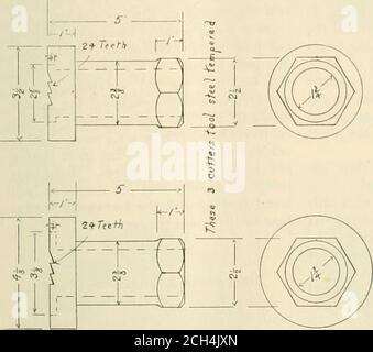 . Eisenbahn- und Lokomotivbau: Eine praktische Zeitschrift für Triebkraft und Schienenfahrzeuge. Stockfoto