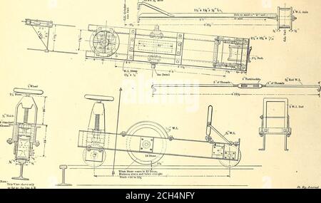 . Die Straßenbahn Zeitschrift . !. J.,„rnal RAIL JOINT WITH HALF OF 15-IN.I-EEAM structing the Tracks on Fort Armstrong Avenue, which ex-tends across the lower end of Rock Island Arsenal. Als die Arbeit des Aufreißens der alten Spur begonnen wurde, wurde festgestellt, dass diese Spur mit Holzbindern in einem Bett aus Beton verlegt worden war.der Beton wurde in ausgezeichnetem Zustand gefunden, Und da sich die Arbeit des Abreißens als fast endlose Aufgabe erwiesen hätte, wurde eine Methode der Konstruktion entwickelt, bei der es sich handelte, Street RAILWAY JOURNAL. [Vol. XXIX. Nein.I. praktisch ungestört bleiben dürfen. In Intervallen von Stockfoto