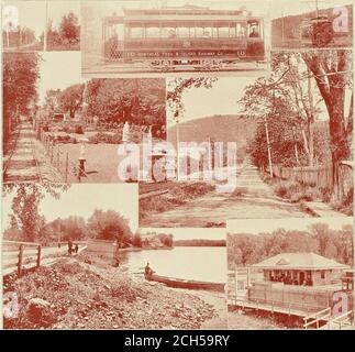 . Die Straßenbahn Überprüfung . *? ::^....; SCHIENENABSCHNITT, (HALBE TATSÄCHLICHE GRÖSSE). B04 (^kcd. JaiWay J^VMV senger führte auf den Gleisen der Montreal Street Rail-Way, die letztere Firma behält alle Geld Collectedon seine Linien. Das Montreal Park and Island System ist die Idee von Albert J. Corriveau, der den Plan konzipierte, als Elec-tric Traction in der experimentellen Phase war. Er war gut vertraut mit der Insel Montreal, mit seinem Aufenthalt zu Hause, viele von ihnen noch nie gesehen, die Stadt nur ein paar Meilen entfernt von ihren Häusern.eines der Ergebnisse dieses großen interurban System wird Stockfoto