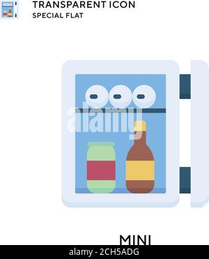 Mini-Vektor-Symbol. Flache Illustration. Vektor EPS 10. Stock Vektor