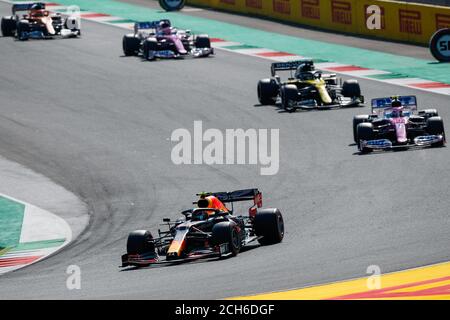23 ALBON Alexander (tha), Aston Martin Red Bull Racing Honda RB16, Aktion während der Formel 1 Pirelli Gran Premio della Toscana Ferrari 1000, 2020 Di Stockfoto