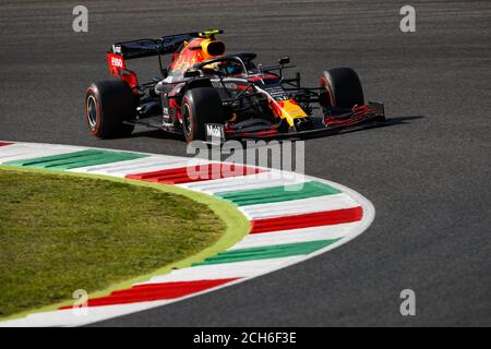 23 ALBON Alexander (tha), Aston Martin Red Bull Racing Honda RB16, Aktion während der Formel 1 Pirelli Gran Premio della Toscana Ferrari 1000, 2020 Di Stockfoto