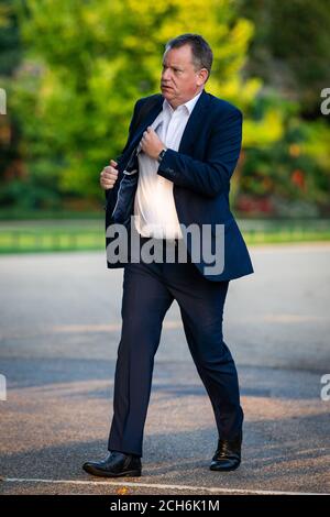 Großbritanniens Chefunterhändler für Brexit, Lord David Frost, in Westminster, London. Stockfoto