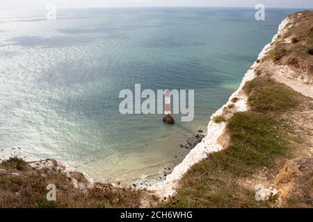 Beachy Head Leuchtturm Stockfoto