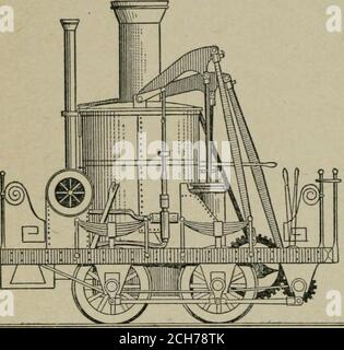 . Revidiert und erweitert ed. Der Wissenschaft der Eisenbahn . acy. Ein zufälliger Vorteil, der aus der Schlacht der Spurweite hervorging oder aus der scharfen Rivalität hervorging, die er verursachte, war die greatimoprovement in der Lokomotive, die die intensestudy der Situation und seiner Notwendigkeiten und der effortto Abstand Konkurrenten vorschlugen. Diese wassome Entschädigung an die Öffentlichkeit und an die eigentümer für die riesigen Summen, die für die breiten Gaugeroads ausgegeben wurden. Der Kampf zwischen den rivalisierenden Faktionen hätte viel früher geendet, als er es getan hätte, wird angenommen, außer dem Mangel an Takt, den die Eisenbahnmanager, insbesondere Bury, ausspielten Stockfoto