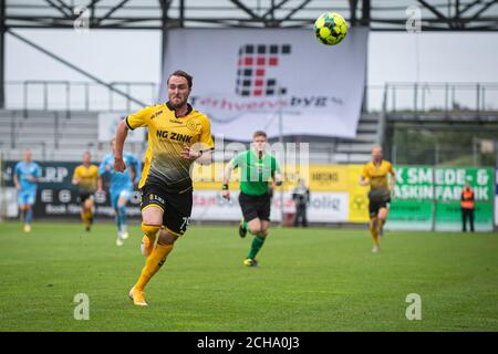 Horsens, Dänemark. September 2020. Jannik Pohl (79) von AC Horsens beim 3F Superliga Spiel zwischen AC Horsens und dem Randers FC in der Casa Arena in Horsens. (Foto Kredit: Gonzales Foto/Alamy Live News Stockfoto