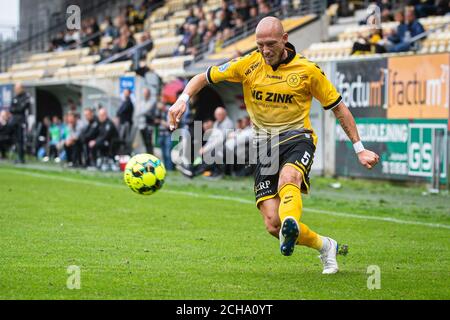 Horsens, Dänemark. September 2020. Michael Lumb (5) von AC Horsens beim 3F Superliga Spiel zwischen AC Horsens und Randers FC in der Casa Arena in Horsens. (Foto Kredit: Gonzales Foto/Alamy Live News Stockfoto