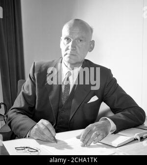 CH Johnson der Pressevereinigung. Stockfoto