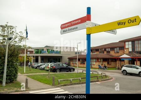 East Surrey Hospital, NHS Hospital in Surrey South East England Stockfoto