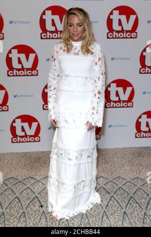 Lydia Bright Ankunft für den TV Choice Awards 2016 statt im The Dorchester Hotel, Park Lane, London. PRESSEVERBAND Foto. Bild Datum: Montag, 5. September 2016. Vgl. PA Geschichte SHOWBIZ TVChoice. Bildnachweis sollte lauten: Daniel Leal-Olivas/PA Wire Stockfoto