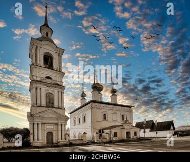 Die Kirche der Smolensker Ikone der Gottesmutter in Susdal. Russland Stockfoto