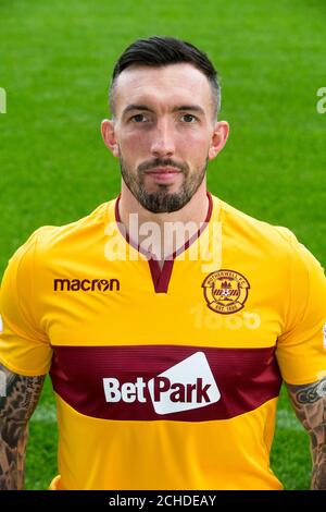 Ryan Bowman von Motherwell Stockfoto