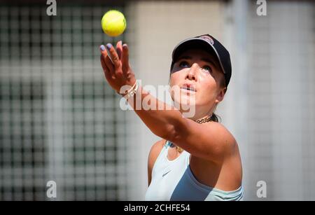 Rom, Italien. September 2020. Elina Svitolina aus der Ukraine beim Training beim 2020 Internazionali BNL d'Italia WTA Premier 5 Tennisturnier am 13. September 2020 im Foro Italico in Rom, Italien - Foto Rob Prange / Spanien DPPI / DPPI Credit: LM/DPPI/Rob Prange/Alamy Live News Stockfoto