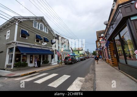 Thames St, Newport, Rhode Island, USA Stockfoto