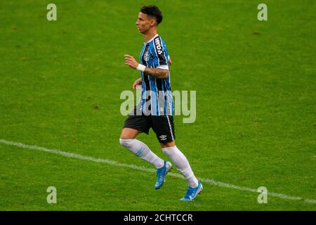 13. September 2020; Arena do Gremio Stadion, Porto Alegre, Brasilien; Brasilianische Serie A, Gremio gegen Fortaleza; Ferreirinha von Gremio Stockfoto