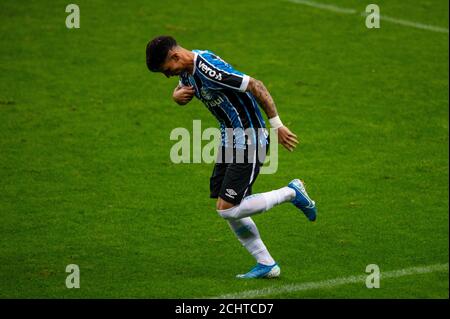 13. September 2020; Arena do Gremio Stadion, Porto Alegre, Brasilien; Brasilianische Serie A, Gremio gegen Fortaleza; Ferreirinha von Gremio Stockfoto