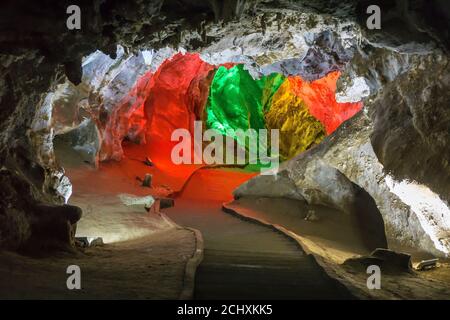 Ryongmun Caves, Nordkorea Stockfoto