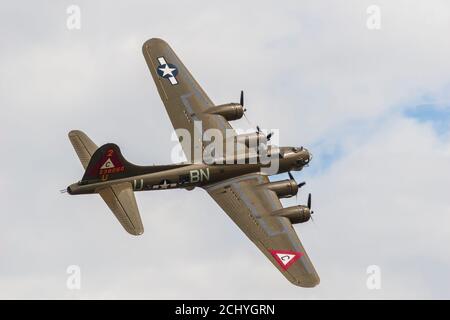 Erinnerungsstück der Luftwaffe im Zweiten Weltkrieg zur Aufführung bei Wings Über Houston Air Show Stockfoto