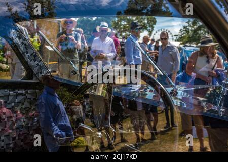 Goodwood Festival of Speed West Sussex Klassische Autos für Auto Enthusiasten Stockfoto