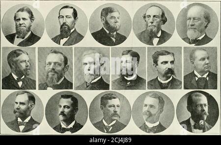 . Fitchburg Vergangenheit und Gegenwart . KONGRESSABGEORDNETE: Alvah Crocker, Goldsmith F. Bailey, Amasa Norcross. Rodney Wallace. Geo W. Weymouth. STAATLICHE SENATOREN: Nathaniel Wood. Ebenezer Torrey. General Moses Wood. Col. Ivers Phillips, J. W. Mansur. Dr. Jabez Fisher, George A. Torrey, C. H. B. Snow, Col. E. P. Loring. Harns C. Hartwell. 70. BÜRGERMEISTER: Amasa Norcross. Capt. E. T. Miles. H. A. Blood. D. H. Merriam. William H. Vose, Eli Culley. George Robbins, Alonzo Davis. F. Fosdick. C. S. Hayden, S. L. Graves, Arthur H. Lowe, E. S. Moulton. H. F. Rockwell. Samuel Anderson. Charles A. Babbitt. Stockfoto