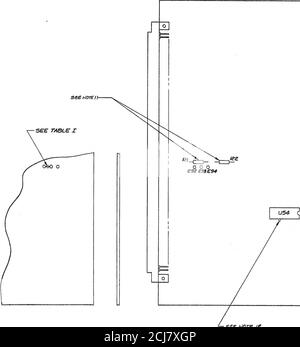 . calcomp :: H-84-0045B vistagraphic DR11W DR11B DR11C und DR11B Parallel Interface Benutzerhandbuch Nov1984 . 45 REVISIONEN ZONE LTR DCSCRIPTION DATUM B Rav P&gt;£R SCO //IZ97 a./z&PLACBb wrHocrr Chan&e scs/. Stockfoto