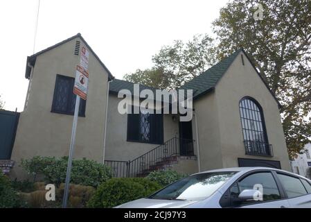 Los Angeles, Kalifornien, USA 14. September 2020 EIN allgemeiner Blick auf die Atmosphäre von Walt Disneys erstem Zuhause in der 2495 Lyric Avenue am 14. September 2020 in Los Angeles, Kalifornien, USA. Foto von Barry King/Alamy Stockfoto Stockfoto