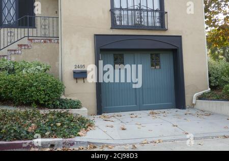 Los Angeles, Kalifornien, USA 14. September 2020 EIN allgemeiner Blick auf die Atmosphäre von Walt Disneys erstem Zuhause in der 2495 Lyric Avenue am 14. September 2020 in Los Angeles, Kalifornien, USA. Foto von Barry King/Alamy Stockfoto Stockfoto