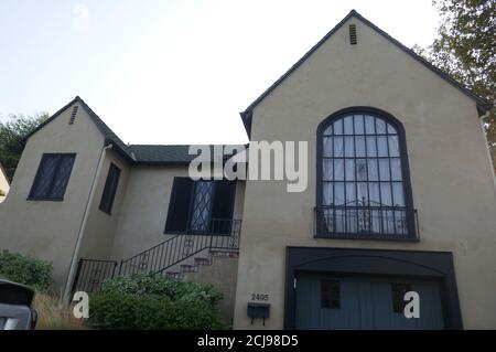 Los Angeles, Kalifornien, USA 14. September 2020 EIN allgemeiner Blick auf die Atmosphäre von Walt Disneys erstem Zuhause in der 2495 Lyric Avenue am 14. September 2020 in Los Angeles, Kalifornien, USA. Foto von Barry King/Alamy Stockfoto Stockfoto