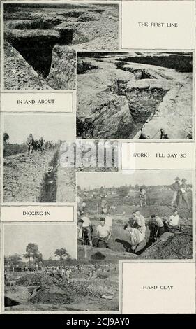 . Die Geschichte und Errungenschaften der Fort Scheridan Offiziersausbildungslager . MAJOR OSCAR SOLBERT. 350 DIE FORT SHERIDAN ASSOCIATION Stockfoto