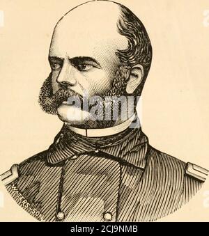 . Lloyd's Schlacht Geschichte der großen Rebellion : komplett, von der Einnahme von Fort Sumter, 14. April 1861, zur Einnahme von Jefferson Davis, 10. Mai 1865, umarmt General Howard's Tribut an den Freiwilligen ... und eine allgemeine Überprüfung des Krieges für die Gewerkschaft . Stockfoto