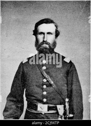 . Geschichte des Zwölften Regiments, Rhode Island Volunteers, im Bürgerkrieg, 1862-1863 . gestellt, als ich General Sumner anordnete, anzugreifen, daß Gen. Franklins Angriff auf die Linke gemacht worden wäre, bevor Gen. Sumners Männer engagiert würden, Und hätte dazu geführt, dass die en-emy seine Kräfte vor Sumner zu schwächen, und ich, daher gehofft, durch ihre Linien an diesem Punkt zu brechen. Es zeigte sich, dass dieser Angriff nicht zu der Zeit GeneralSumner bewegt worden war, und als er schließlich gemacht wurde, erwies sich in dieser kleinen Kraft als keine dauerhafte Wirkung auf die Einläufe. ... A. E. BUENSIDE. Das A Stockfoto