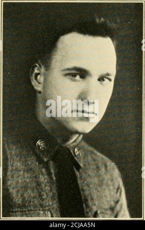 . Butler College im Weltkrieg, eine Aufzeichnung der Männer und ihre Leistungen zusammen mit einem kürzeren Rekord von denen, diente im Bürgerkrieg und im Krieg mit Spanien. FREDERICK RAxDOLPH WITHERSPOOM Leutnant, 150. Field Artillery. Stockfoto