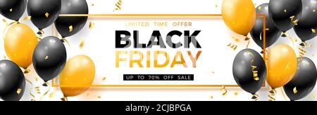 Black Friday Sale Banner Stock Vektor