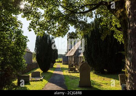 St. Thomas' Church im Peak District Dorf Biggin, Derbyshire Stockfoto