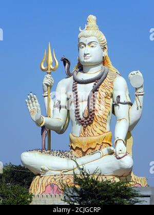 Statue von Herrn Shiva in Indien Stockfoto