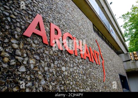 Norwich, Norfolk, 04/09/2020 Prospect House der Hauptsitz von Archant Publishing, einem Zeitungsverlag mit Sitz in Norwich, sie p Stockfoto