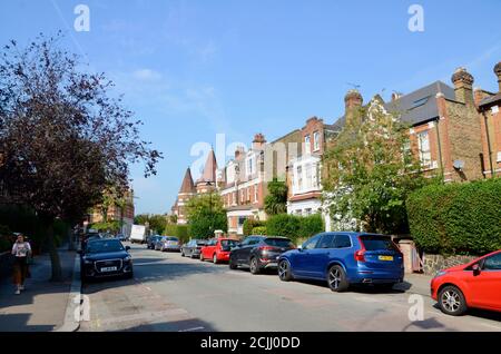 weston Park Crouch Ende Norden london england Großbritannien Stockfoto