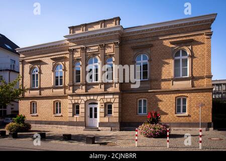 Altbau des Amtsgerichts in Königswinter am Rhein, Nordrhein-Westfalen, Deutschland. Altbau des Amtsgerichts in Königswinter am Stockfoto