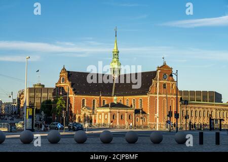 Die evangelisch-lutherische Holmens Kirche in Kopenhagen, Dänemark, Europa die Holmen Kirche im Zentrum von Kopenhagen, Dänemark, Europa Stockfoto