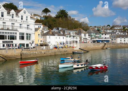 St. Mawes Hafen Cornwall Roseland Halbinsel Cornische Südküste von England GB Stockfoto