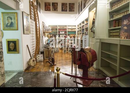 Rom, Italien. September 2020. Besuch für die Presse der Ausstellung "Alberto Sordi 1920-2020" in Rom, Italien am 15. September 2020 reserviert. (Foto: Matteo Nardone/Pacific Press/Sipa USA) Quelle: SIPA USA/Alamy Live News Stockfoto
